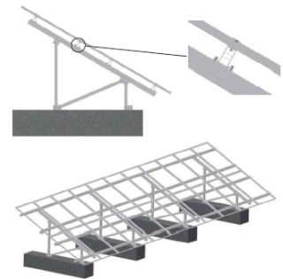 Dual-Post Ground Solar Mounting System